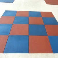 Rubber Tiles - 20 X 20 Inch, Multi Color | Slip Resistant, Non-slippery Surface, Weather Resistant, Easy To Install, Various Designs And Thicknesses
