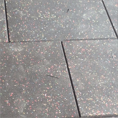 EPDM Rubber Tiles - Rubber Tiles 20 x 20 Inch Grays | High Impact Resistance Easy to Clean Durable Mold and Germ Resistant Interlocking Design