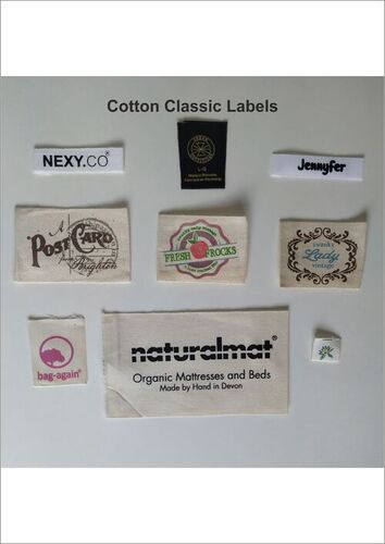 Cloth Organic Cotton Labels
