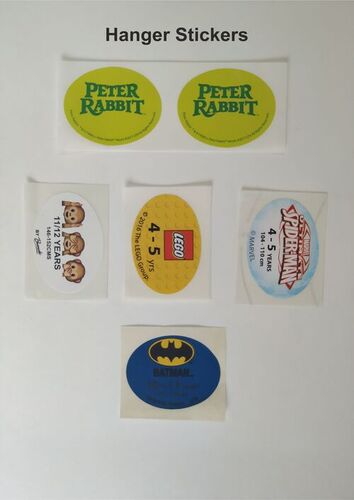 Hanger Stickers