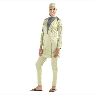 Polyester Spandex Muslim Swimsuit