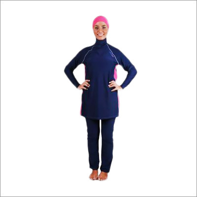 Polyester Nylon Muslim Swimsuit