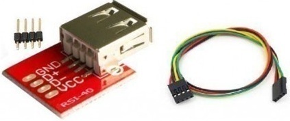 Breakout Board - USB A Type Female Extension Cable, 480 Mbps Data Transfer Rate, Durable Molded Design, Versatile for PC, Test, and DIY Projects