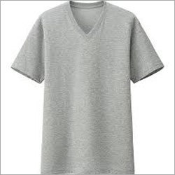 Men V Neck Cotton T-shirts