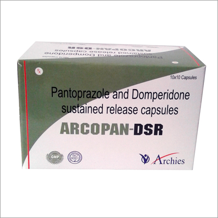 Arcopan-DSR - Pantoprazole 40mg, Domperidone 30mg Capsules, Sustained Release | Acid Reduction, Digestion Aid, Gastrointestinal Relief