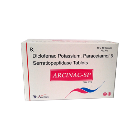 Arcinac-SP - Combination Tablets 10x10 | Pain Relief, Joint Pain, Stiffness Reduction, Bone Ailments