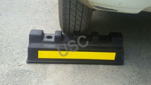 RUBBER WHEEL STOPPER