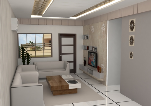 Living Room TV Panel Design