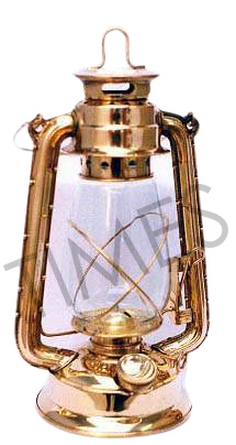 Brass Hurricane Lantern