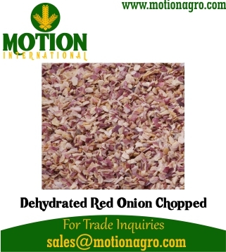 Dehydrated Red Onion Chopped