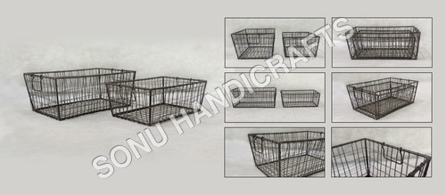 Iron Basket By SONU HANDICRAFTS