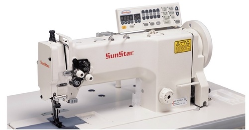 High Speed, 1/2-Needles, Unison Feed, Lock Stitch Sewing Machine