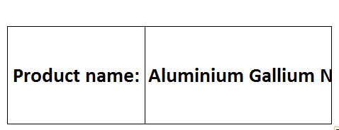 Aluminium Gallium Nitride