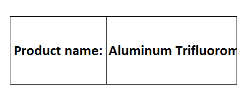 Aluminum Trifluoromethanesulfonate - White Solid, Al(OTf)3 | High Purity, Versatile Catalyst, Organic Synthesis