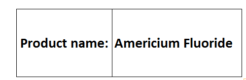 Americium compounds