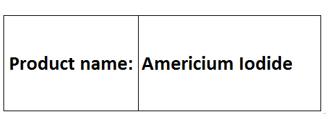 Americium compounds