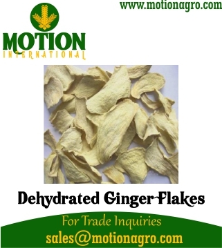 Dehydrated Ginger Flakes