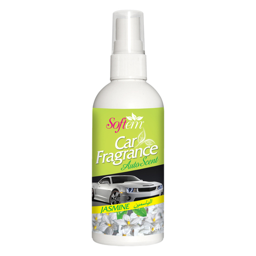 Jasmine Car Air Freshener Fragrances (Spray) Ingredients: Herbal