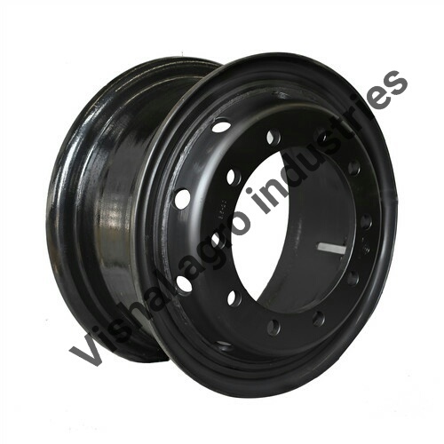 All Colours Black Tube Steel Wheel Rim 8.00V-20
