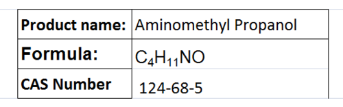 Aminomethyl Propanol