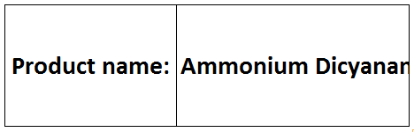 Ammonium Dicyanamide - White Crystals, CâHâNâ, Melting Point 105-108 °C | High Purity, Water Soluble, Versatile Reagent