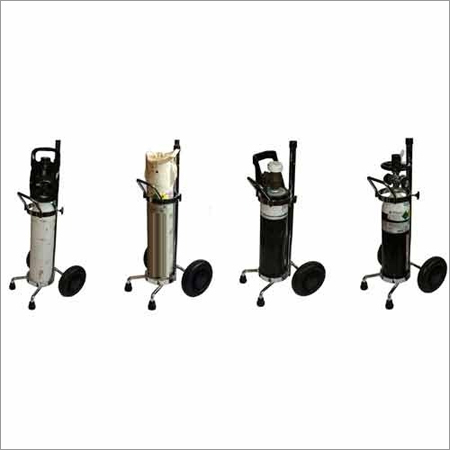 Oxygen Cylinder Trolley