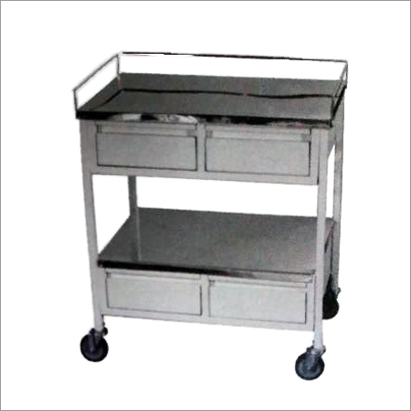 Medicine Trolley with 4 Drawer