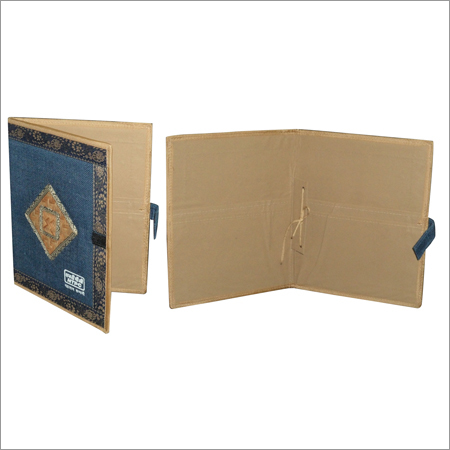 Attractive Jute Files Folder