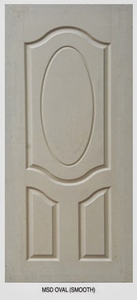 White Skin Wooden Door