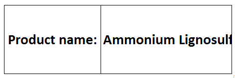 Ammonium Lignosulfonate - Powder, Ash Content 5-15%, PH 4-7 | Binder, Dispersant, Water Reducer, Concrete Admixture