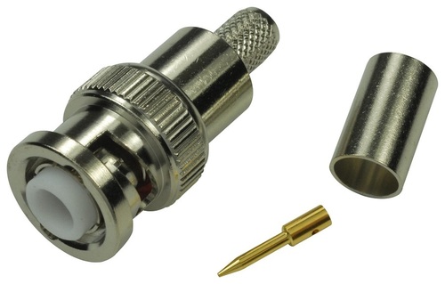 Rf/Coaxial Bnc Plug Weight: 13.608 Grams (G)