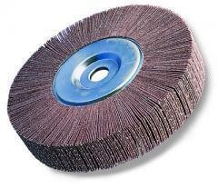 Flap Wheel - 200 x 25 mm Size, Grit 320 | Ideal for Precision Grinding and Polishing