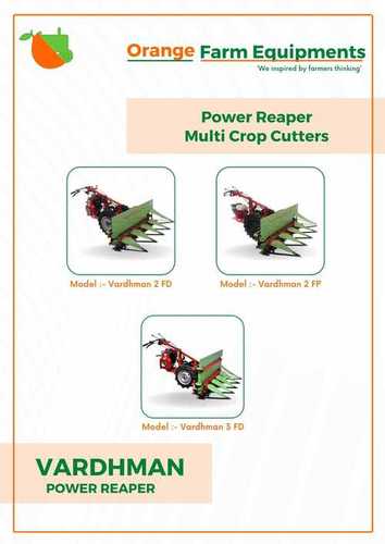 Power Reaper Machine By ORANGE FARM EQUIPMENTS