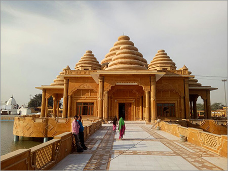 Decorative Sandstone Temple