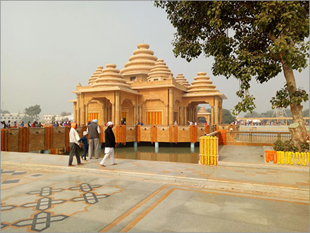 Natural Curved SandStone Temple