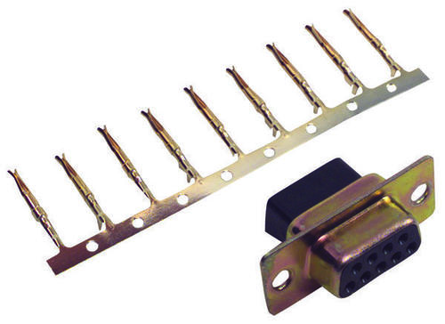 D SUB CONNECTOR - Metal Body, 37 Position Receptacle, Stamped Contacts Series DC, Crimp Termination Type | Weight: 18.144g