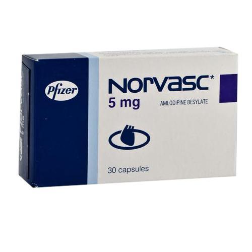 Norvasc Capsules 5 Mg General Medicines
