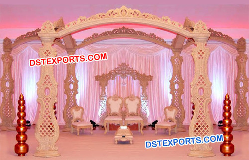 Indian Wedding Wooden Mandaps