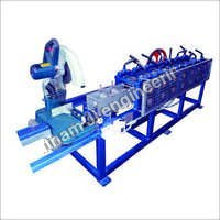 Roll forming shutter strip machine mannual cutting