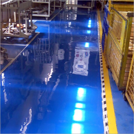 infra Structure - Floor Coating 80 Shore D, 20MPa Tensile Strength, 2-3mm Thickness, Blue | Chemical Resistant, Durable Finish, Easy Cleaning, High Gloss, Impact Resistant
