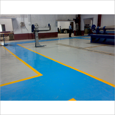 Infra Structure - Epoxy Floor | 2-5 mm, Blue, 80 MPa Compressive Strength, 20 MPa Tensile Strength, Chemical Resistant, Durable Coating, Easy Cleaning, Impact Resistant, Hardness 70 Shore D