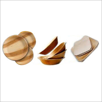 Disposable Areca Plates Size: Various