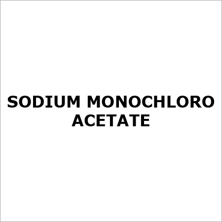Sodium Monochloro Acetate