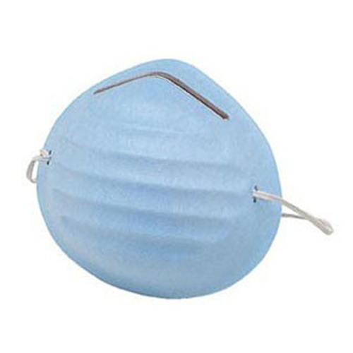 Face Mask - 3-Ply Non-Woven Fabric, 17x9 cm, Light Blue | Dust Protection, Lightweight, Comfortable Fit, Disposable