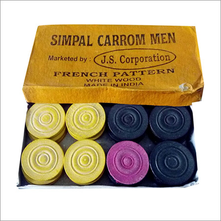 Wood Carrom Coins