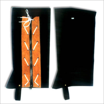 Nubuck Half Chaps(Decorated)