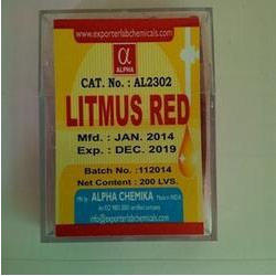 Red Indicator Paper