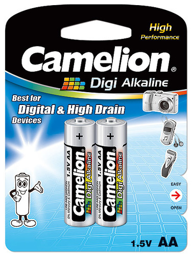Aa Alkaline Batteries Nominal Voltage: 1.5 Volt (V)