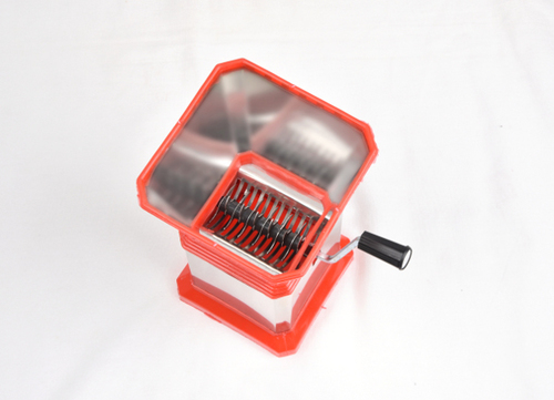 Onion Cutter Machine - Plastic Design | Efficient Vegetable Slicing Tool, Easy to Use