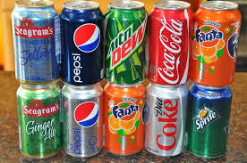 Coca~Cola, Diet-Coke, Coke-Zero, Fanta-And-Sprite Soft Drinks Cans And Bottles